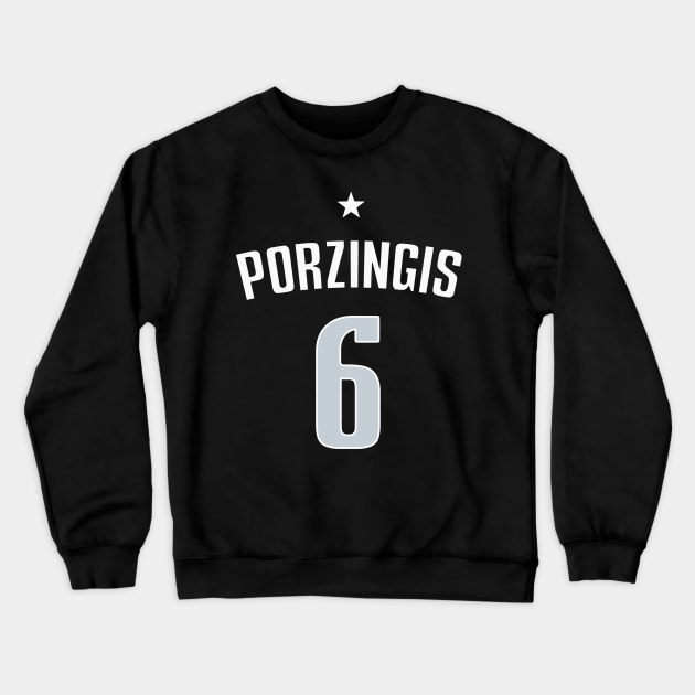 Kristaps Porzingis Crewneck Sweatshirt by telutiga